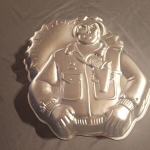 Silver Cake Pan G i Joe